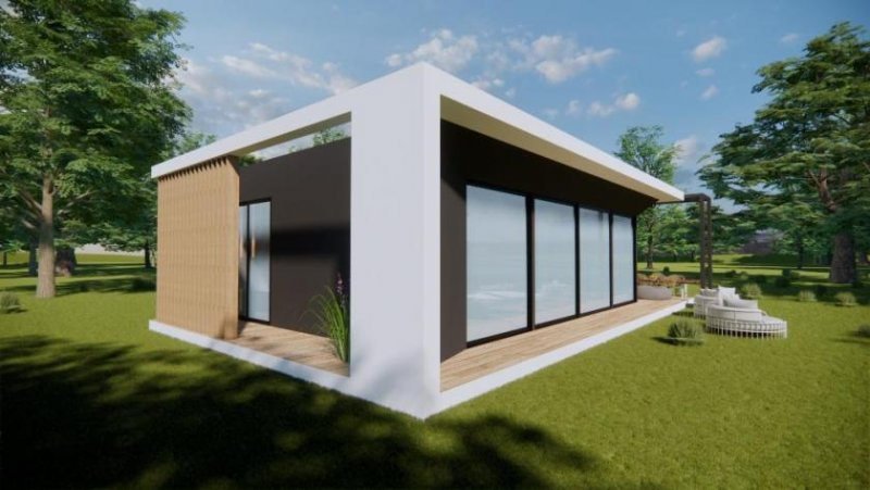 Almyrida NEUBAU-PROJEKT: Kreta, Almyrida: Kleines Einfamilienhaus in fußläufiger Entfernung zum Strand mit Gemeinschaftspool Haus